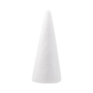 Shamrock Craft Deco Foam Cone White 250 mm