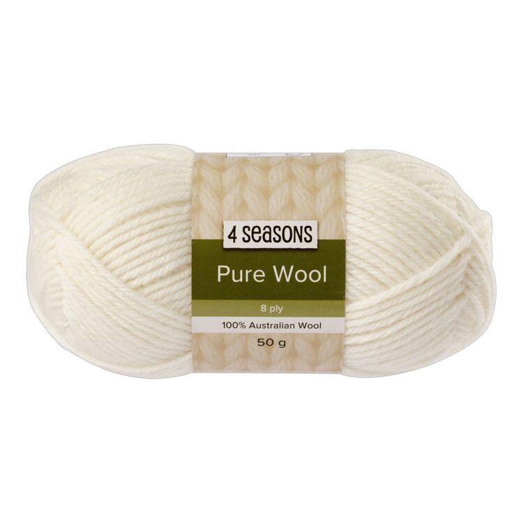 Lion Brand Yarn Wool-Ease Thick and Quick Starlight Classic Super Bulky  Acrylic, Wool Off-White Yarn 3 Pack