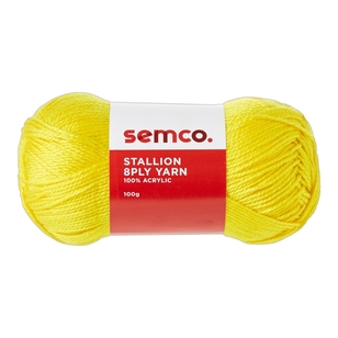 4 Seasons Stallion 8 Ply 100 g Yellow 100 g