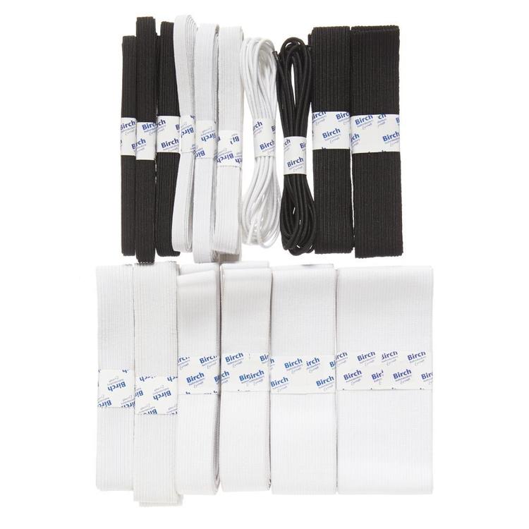 3m Sewing Elastic Band 5mm Flat Black White Stretch DIY Arts and Crafts  Dresses
