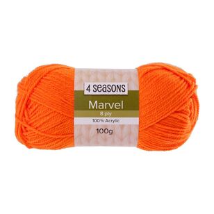 4 Seasons Marvel 8 Ply Yarn 100 g 1065 Orange