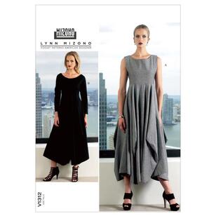 Vogue Sewing Pattern V1312 Misses' Dress White
