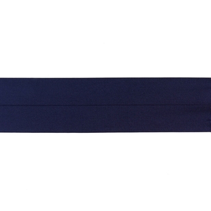 Birch Blanket Binding Sold By The Metre New Navy 73 mm