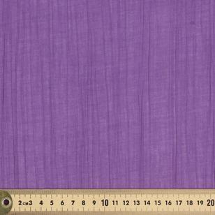 Plain 112 cm Pure Cotton Cheesecloth Fabric Grape 112 cm