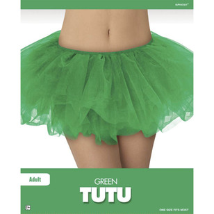 Amscan Supporter Tutu Green One Size Fits Most