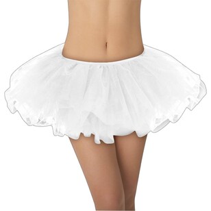 Amscan Supporter Tutu White One Size Fits Most