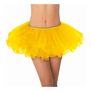 Amscan Supporter Tutu Yellow One Size Fits Most