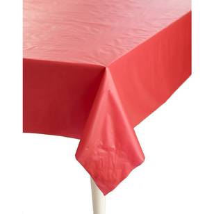 Amscan Plastic Table Roll Red