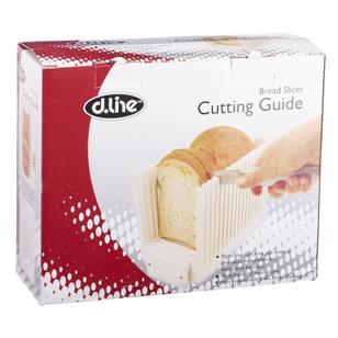 Appetito Bread Slicer Cutting Guide White