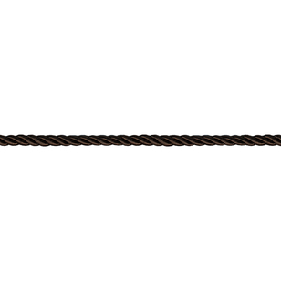 Simplicity  Rayon Twisted Cord Brown 6 mm