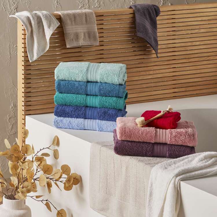 KOO Egyptian Cotton Towel Collection Denim