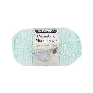 Patons Dreamtime 4 Ply Yarn 50 g Mint 50 g