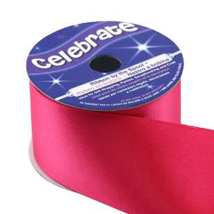 Celebrate 38 mm Satin Ribbon Fuchsia 38 mm