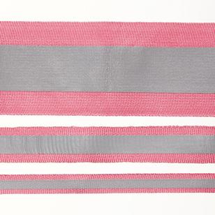 Birch Reflective Iron On Ribbon 3 Pack Pink