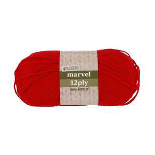 4 Seasons Marvel 12 Ply Yarn 100 g 1003 Red 100 g