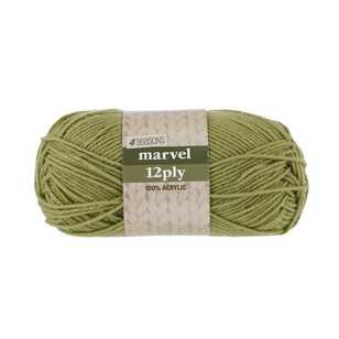 4 Seasons Marvel 12 Ply Yarn Olive 100 g