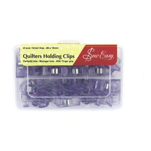 Sew Easy Quilting Small Holding Clips Purple Small