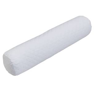 Brampton House Cotton Bolster Pillow Protector White Standard