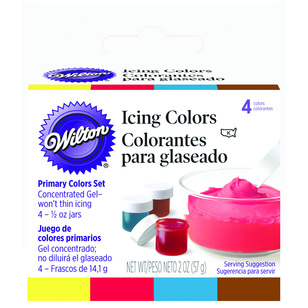 Wilton Pastel Colours  Icing Colour Set 4 Pack Pastels