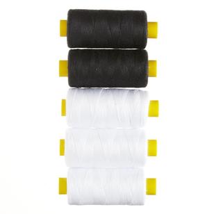 Birch Polyester 5 Pack Thread Multicoloured 500 m