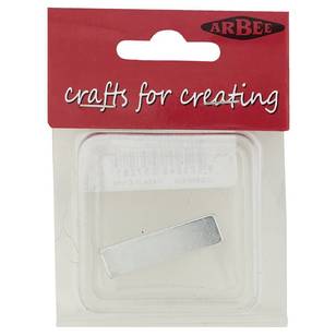 Arbee Extra Strong Rectangle Magnet Silver