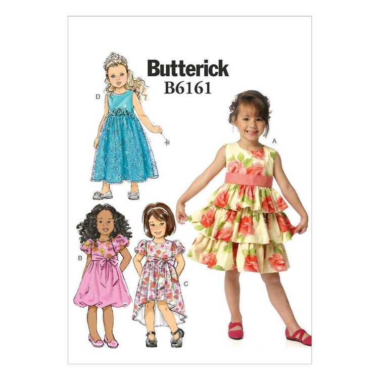 Butterick Pattern B6161 Girls' Dress