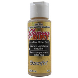 DecoArt Glamour Dust Gold Glitz 59 mL