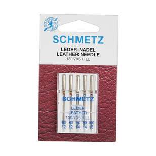 Schmetz Leather Needle Silver