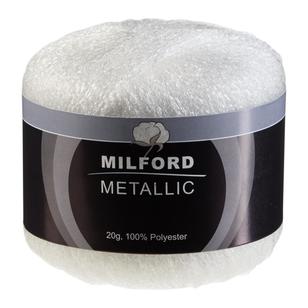 Milford Metallic Yarn 20 g Crystal 20 g