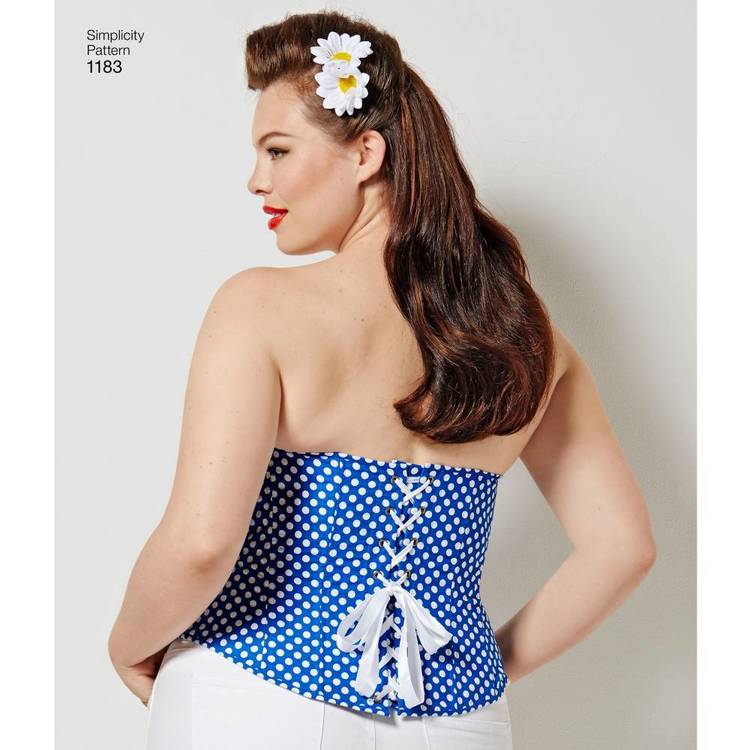 Simplicity Pattern 1183 Misses' & Plus Size Corsets