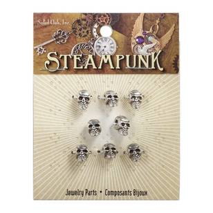 Steampunk Small Skulls Silver