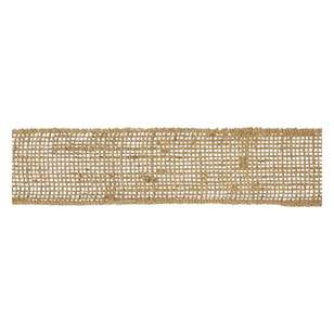 Simplicity Burlap Band Lockstitch Natural 50 mm