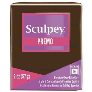 Sculpey Premo Oven Bake Clay Burnt Umber 56 g