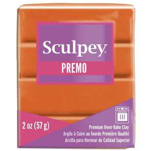 Sculpey Premo Oven Bake Clay Orange 56 g