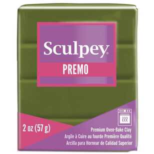 Sculpey Premo Oven Bake Clay Spanish Olive 56 g