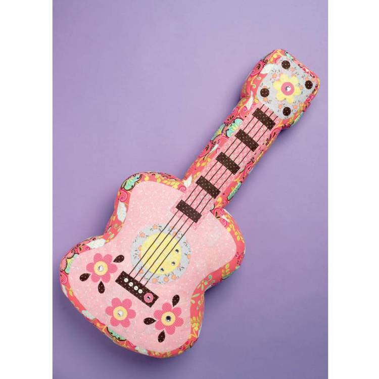 plush guitar toy