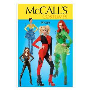 McCall's Pattern M7269 Bodysuits and Ruffled Skirts