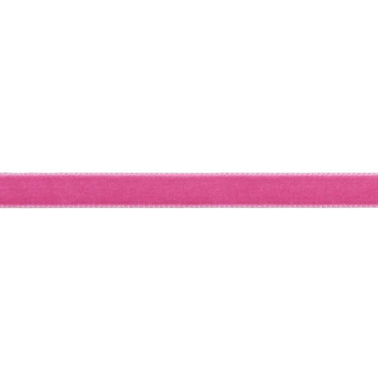 Berisfords Swiss Velvet Ribbon Shocking Pink
