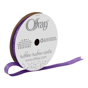 Offray Galena Ribbon Purple