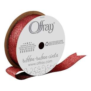Offray Galena Ribbon Red 22 mm x 2.7 m
