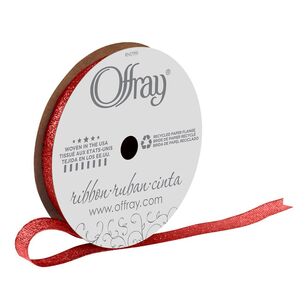Offray Galena Ribbon Red 22 mm x 2.7 m