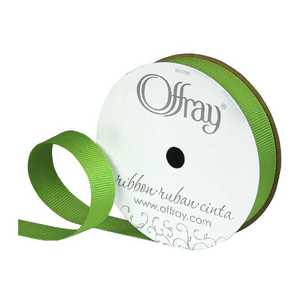 Offray Grosgrain Ribbon Emerald