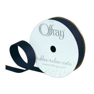 Offray Grosgrain Ribbon Navy