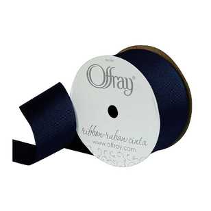 Offray Grosgrain Ribbon Navy