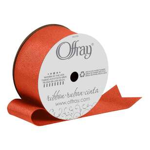 Offray Grosgrain Ribbon Poppy