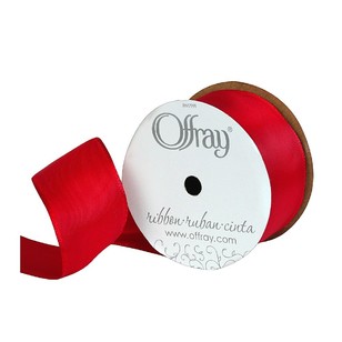 Offray Bistro Ribbon Red 38 mm x 2.7 m