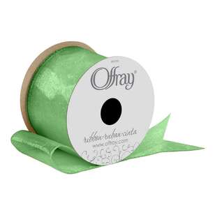 Offray Quest Ribbon Emerald 57 mm x 2.7 m