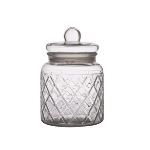 Casa Domani Trellis Storage Jar Clear 1 L