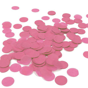 Five Star Paper Circles Confetti Pink 15 g