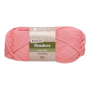 4 Seasons Flinders Cotton 8Ply Yarn 50 g Rose 50 g